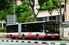 Thumbnail: TIB1232Z — Historical archive of a Mercedes-Benz O.405G (Hispano Habit) articulated (bendy) bus operating on service 800 under SMRT Buses. Photographed in October 2017, buses of this model type have since been completely retired from passenger service.
