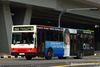 Thumbnail: TIB435L — Historical archive of a Mercedes-Benz O.405 (Hispano Carrocera) single-deck bus operating on service 966 under SMRT Buses. Buses of this model type have since been completely retired from passenger service.
