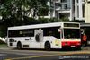 Thumbnail: TIB446E — Historical archive of a Mercedes-Benz O.405 (Hispano Carrocera) single-deck bus operating on service 857 under SMRT Buses. Buses of this model type have since been completely retired from passenger service.