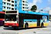 Thumbnail: TIB456B — Historical archive of a Mercedes-Benz O.405 (Hispano Carrocera) single-deck bus operating on service 854 under SMRT Buses. Buses of this model type have since been completely retired from passenger service.