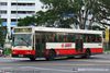 Thumbnail: TIB457Z — Historical archive of a Mercedes-Benz O.405 (Hispano Carrocera) single-deck bus operating on service 902 under SMRT Buses. Buses of this model type have since been completely retired from passenger service.