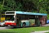 Thumbnail: TIB469P — Historical archive of a Mercedes-Benz O.405 (Hispano Carrocera) single-deck bus operating on service 176 under SMRT Buses. Buses of this model type have since been completely retired from passenger service.