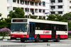 Thumbnail: TIB506R — Historical archive of a Mercedes-Benz O.405 (Hispano Carrocera) single-deck bus operating on service 855 under SMRT Buses. Photographed in August 2013, buses of this model type have since been completely retired from passenger service.