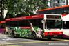 Thumbnail: TIB520Z — Historical archive of a Mercedes-Benz O.405 (Hispano Carrocera) single-deck bus operating on service 966 under SMRT Buses. Buses of this model type have since been completely retired from passenger service.
