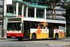 Thumbnail: TIB521X — Historical archive of a Mercedes-Benz O.405 (Hispano Carrocera) single-deck bus operating on service 106 under SMRT Buses. Buses of this model type have since been completely retired from passenger service.