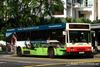 Thumbnail: TIB523R — Historical archive of a Mercedes-Benz O.405 (Hispano Carrocera) single-deck bus operating on service 857 under SMRT Buses. Buses of this model type have since been completely retired from passenger service.