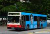 Thumbnail: TIB537B — Historical archive of a Mercedes-Benz O.405 (Hispano Carrocera) single-deck bus operating on service 106 under SMRT Buses. Buses of this model type have since been completely retired from passenger service.