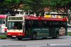 Thumbnail: TIB539X — Historical archive of a Mercedes-Benz O.405 (Hispano Carrocera) single-deck bus operating on service 985 under SMRT Buses. Buses of this model type have since been completely retired from passenger service.