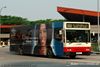 Thumbnail: TIB551J — Historical archive of a Mercedes-Benz O.405 (Hispano Carrocera) single-deck bus operating on service 180 under SMRT Buses. Photographed in September 2007, buses of this model type have since been completely retired from passenger service.