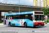 Thumbnail: TIB619Z — Historical archive of a Mercedes-Benz O.405 (Hispano Carrocera) single-deck bus operating on service 167 under SMRT Buses. Buses of this model type have since been completely retired from passenger service.
