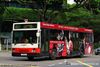 Thumbnail: TIB633G — Historical archive of a Mercedes-Benz O.405 (Hispano Carrocera) single-deck bus operating on service 857 under SMRT Buses. Buses of this model type have since been completely retired from passenger service.