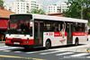 Thumbnail: TIB679A — Historical archive of a DAF SB220LT single-deck bus operating on service 985 under SMRT Buses. Photographed in November 2008, buses of this model type have since been completely retired from passenger service.