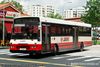 Thumbnail: TIB681S — Historical archive of a DAF SB220LT single-deck bus operating on service 172 under SMRT Buses. Photographed in November 2008, buses of this model type have since been completely retired from passenger service.