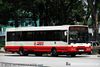 Thumbnail: TIB685G — Historical archive of a DAF SB220LT single-deck bus operating on service 985 under SMRT Buses. Buses of this model type have since been completely retired from passenger service.