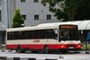 Thumbnail: TIB703M — Historical archive of a DAF SB220LT single-deck bus operating on service 975 under SMRT Buses. Buses of this model type have since been completely retired from passenger service.