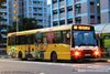 Thumbnail: TIB706E — Historical archive of a DAF SB220LT single-deck bus operating on service 188 under SMRT Buses. Buses of this model type have since been completely retired from passenger service.