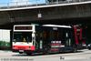 Thumbnail: TIB750B — Historical archive of a Mercedes-Benz O.405 (Hispano Carrocera) single-deck bus operating on service 853 under SMRT Buses. Buses of this model type have since been completely retired from passenger service.