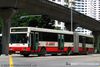 Thumbnail: TIB885X — Historical archive of a Mercedes-Benz O.405G (Hispano Carrocera) articulated (bendy) bus operating on service 180 under SMRT Buses. Buses of this model type have since been completely retired from passenger service.