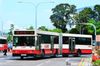 Thumbnail: TIB892A — Historical archive of a Mercedes-Benz O.405G (Hispano Carrocera) articulated (bendy) bus operating on service 985 under SMRT Buses. Photographed in April 2014, buses of this model type have since been completely retired from passenger service.