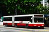 Thumbnail: TIB896P — Historical archive of a Mercedes-Benz O.405G (Hispano Carrocera) articulated (bendy) bus operating on service 985 under SMRT Buses. Photographed in May 2014, buses of this model type have since been completely retired from passenger service.