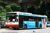 Thumbnail: TIB910G — Historical archive of a Dennis Lance (UMW Malaysia) single-deck bus operating on service RWS8 under SMRT Buses. Buses of this model type have since been completely retired from passenger service.