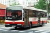 Thumbnail: TIB956A — Historical archive of a Hino HS3KRKK single-deck bus operating on service 927 under SMRT Buses. Photographed in October 2008, buses of this model type have since been completely retired from passenger service.