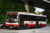 Thumbnail: TIB962G — Historical archive of a Mercedes-Benz O.405 (Volgren CR221) single-deck bus operating on service RWS8 under SMRT Buses. Buses of this model type have since been completely retired from passenger service.