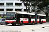 Thumbnail: TIB977P — Historical archive of a Mercedes-Benz O.405G (Hispano MK2) articulated (bendy) bus operating on service 960 under SMRT Buses. Buses of this model type have since been completely retired from passenger service.