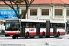 Thumbnail: TIB986M — Historical archive of a Mercedes-Benz O.405G (Hispano MK2) articulated (bendy) bus operating on service 67 under SMRT Buses. Photographed in August 2016, buses of this model type have since been completely retired from passenger service.