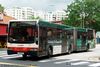 Thumbnail: TIB989E — Historical archive of a Mercedes-Benz O.405G (Hispano MK2) articulated (bendy) bus operating on service 190 under SMRT Buses. Photographed in November 2008, buses of this model type have since been completely retired from passenger service.