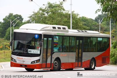 Bus 402 - Nadi Putra Daewoo BV120MA (Putrajaya6743)