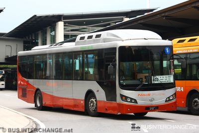 Bus 402 - Nadi Putra Daewoo BV120MA (Putrajaya6743)