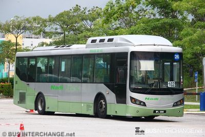Bus 102 - Nadi Putra Daewoo BV120MA (WPL9384)