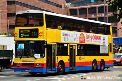 Bus 117 - Citybus Volvo Olympian (HU4392)