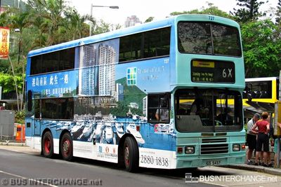 Bus 6X - Citybus Dennis Dragon (GS5497)