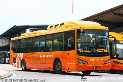 Bus 402 - Nadi Putra Daewoo BV120MA (WTJ1722)