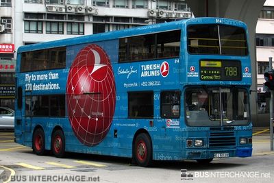 Bus 788 - Citybus Dennis Dragon (GJ6038)