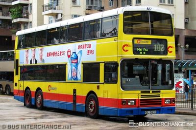 Bus 102 - Citybus Dennis Dragon (GL3631)