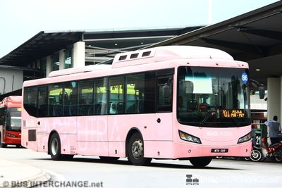 Bus 701 - Nadi Putra Daewoo BV120MA (WTN5911)