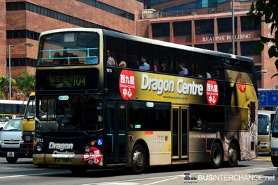 Bus 104 - New World First Bus Dennis Trident III (HV7187)