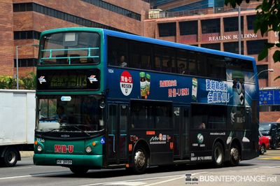Bus 113 - New World First Bus Dennis Trident III (HX2026)