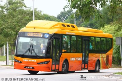Bus 601 - Nadi Putra Daewoo BV120MA (WTW3021)