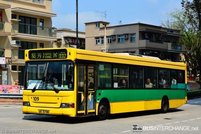 Bus NR332 - Park Island Transport Dennis Dart (LE5705)