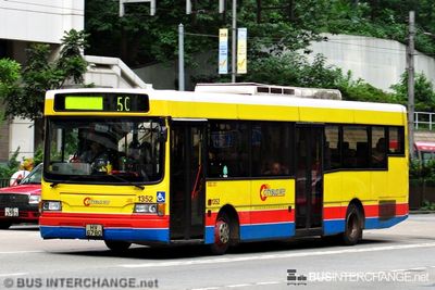Bus 5C - Citybus Volvo B6LE (HV6780)