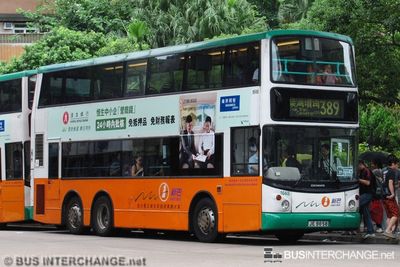 Bus 389 - New World First Bus Dennis Trident III (JE9858)