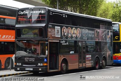 2112 / HS6637 - Citybus Dennis Trident III