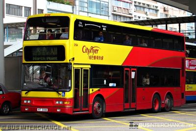 Bus A11 - Citybus Dennis Trident III (HT5018)