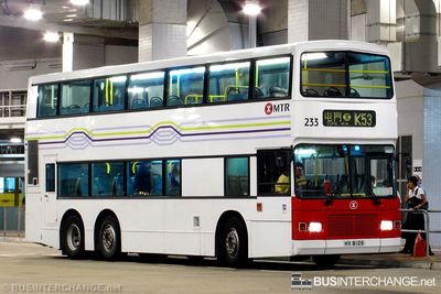 Bus K53 - MTR Volvo Olympian (HV8126)