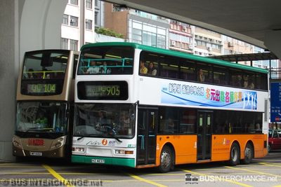Bus 905 - New World First Bus Dennis Trident III (HZ4237)