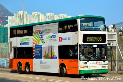 Bus 106 - New World First Bus Dennis Trident III (HZ8453)